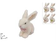 CONIGLIO PELLICCIA 20cm COL.ASS.