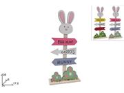 INSEGNA PASQUA LEGNO 38cm