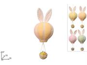 MONGOLFIERA ORECCHIE CONIGLIO 37cm COL.ASS.