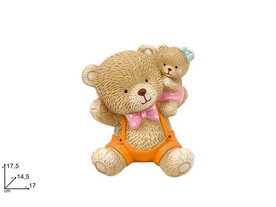 FAMIGLIA ORSETTI SEDUTI 17cm