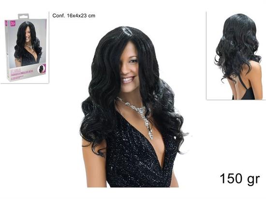 PARRUCCA ONDULATA NERA