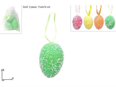 SACCHETTO 3 UOVA 6cm