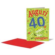 BIGLIETTO 40 ANNI MIGLIORI