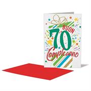 BIGLIETTO 70 ANNI MIGLIORI