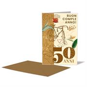 BIGLIETTO 50 ANNI NATURALE