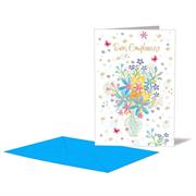 BIGLIETTO COMPLEANNO FIORI