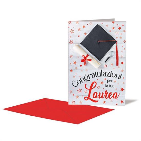 BIGLIETTO LAUREA TANTI AUGURI
