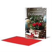 BIGLIETTO LAUREA P/S DOTTORESSA