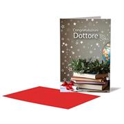BIGLIETTO LAUREA P/S DOTTORE