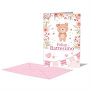 BIGLIETTO BATTESIMO P/S BIMBA