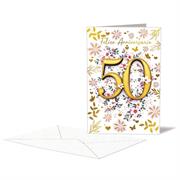 BIGLIETTO ANNIVERSARIO 50 ANNI