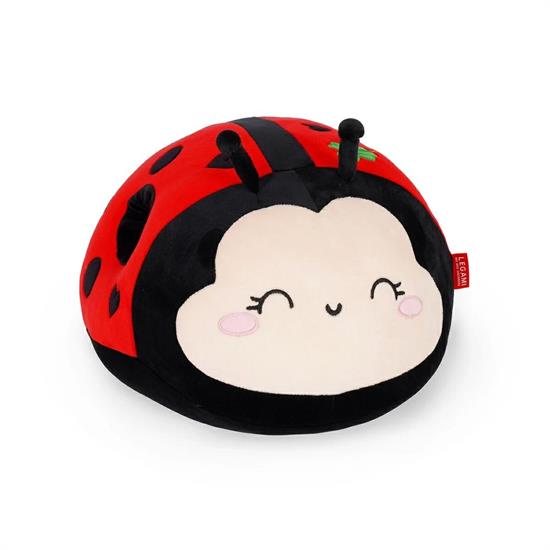CUSCINO SUPER SOFT LEGAMI - LADYBUG COCCINELLA