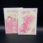 BIGLIETTO BATTESIMO BIMBA