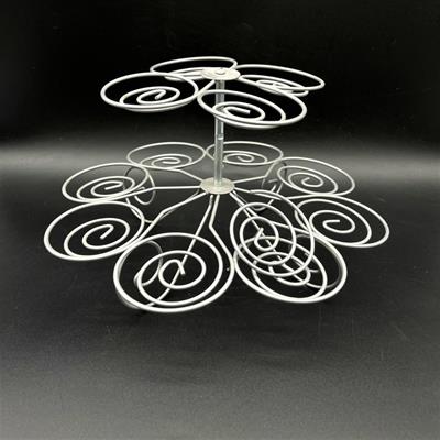 ALZATINA CUPCAKE METALLO