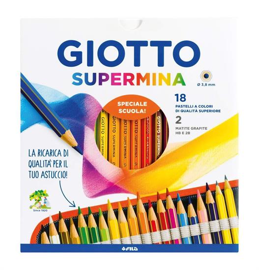 GIOTTO SUPERMINA DA 18 COLORI