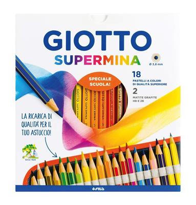 GIOTTO SUPERMINA DA 18 COLORI