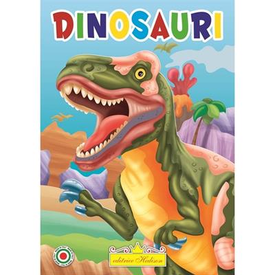 LIBRO COLORA I DINOSAURI SERIE NATURA