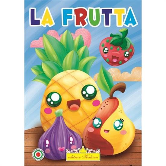 LIBRO COLORA LA FRUTTA