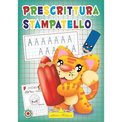 LIBRO DIDATTICO PRESCRITTURA STAMPATELLO