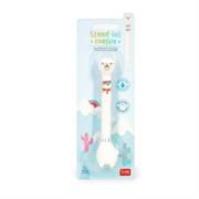 PENNA SFERA CON BASE STAND-INK OVATION - LLAMA