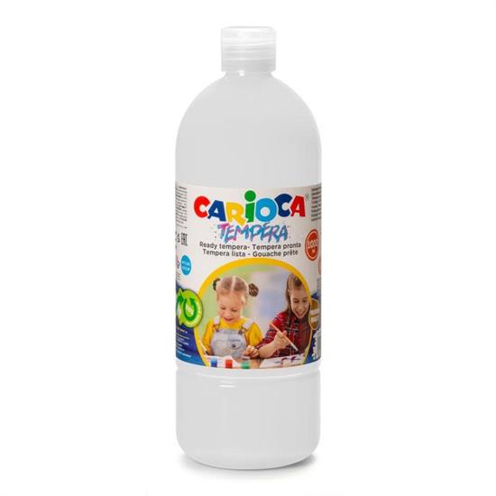 TEMPERA PRONTA CARIOCA 1000ml BIANCO