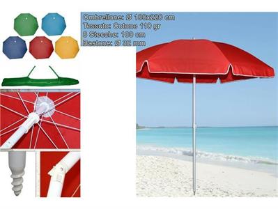 OMBRELLONE 100/8 COTONE T.U.
