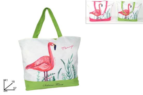 BORSA MARE FENICOTTERO