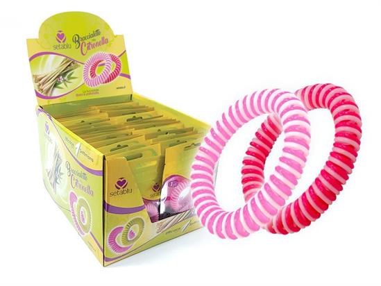 BRACCIALE ANTIZANZARE A MOLLA BICOLOR