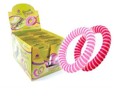 BRACCIALE ANTIZANZARE A MOLLA BICOLOR