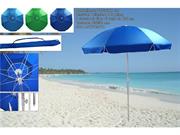 OMBRELLONE 100/8 ANTIVENTO ALLUMINIO