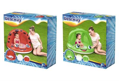 PISCINA C/FONDO GONFIABILE E COPERTURA