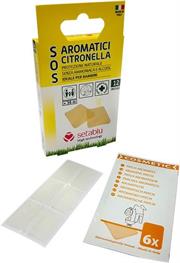 PATCH CITRONELLA ANTIZANZARE 12pz