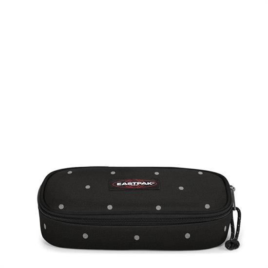 BUSTINA EASTPAK OVALE DOTS BLACK SILVER