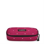 BUSTINA EASTPAK OVALE DOTS WINE SILVER