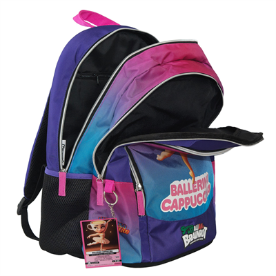 ZAINO BRAINROT BALLERINA CAPPUCCINA ORGANIZZATO