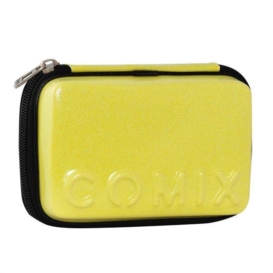 ASTUCCIO COMIX MAXI ZIP GLITTER GIALLO