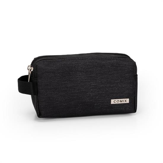BUSTINA COMIX 2 ZIP LUREX NERO