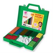 REGOLI NUMERI IN COLORE START 200pz IN VALIGETTA