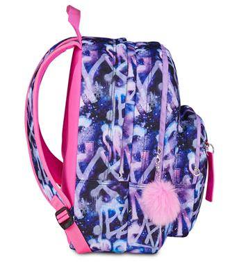 ZAINO SJ GANG EVER MULTIVIOLET DOPPIO SCOMPARTO