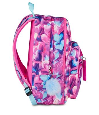 ZAINO SJ GANG EVER PINK BEAT DOPPIO SCOMPARTO