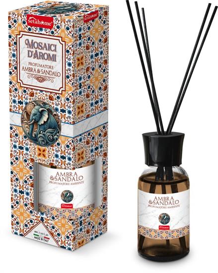 DIFFUSORE AMBIENTE 125ml AMBRA E SANDALO