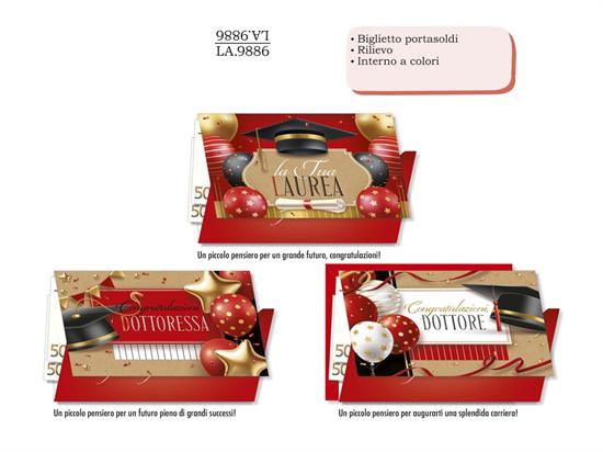 BIGLIETTO LAUREA P/S