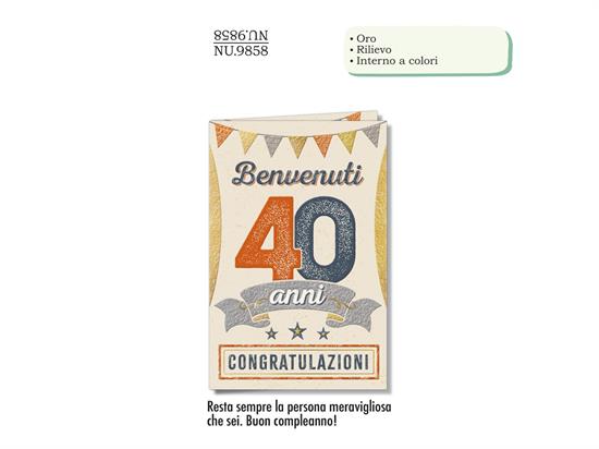 BIGLIETTO 40 ANNI