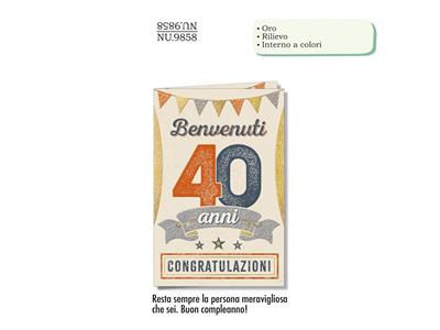BIGLIETTO 40 ANNI