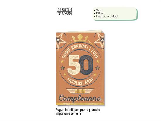 BIGLIETTO 50 ANNI