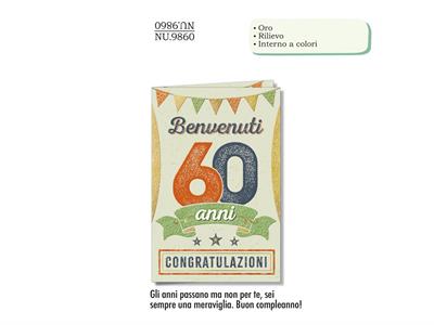 BIGLIETTO 60 ANNI
