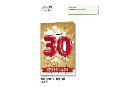 BIGLIETTO 30 ANNI