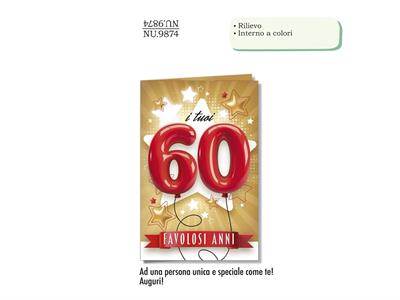BIGLIETTO 60 ANNI