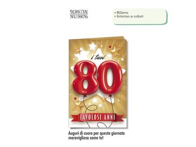 BIGLIETTO 80 ANNI