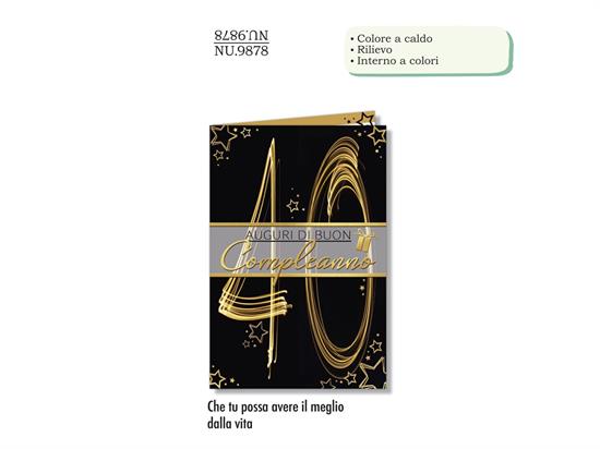 BIGLIETTO 40 ANNI